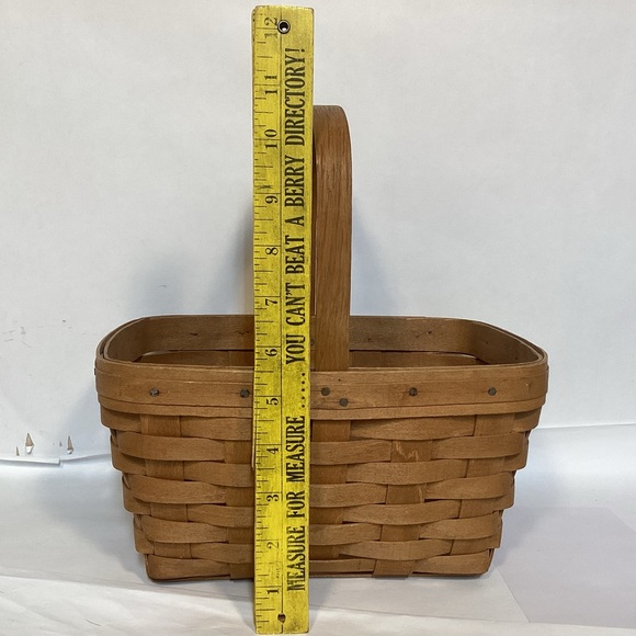 Vintage 80s Longaberger basket - Picture 10 of 10